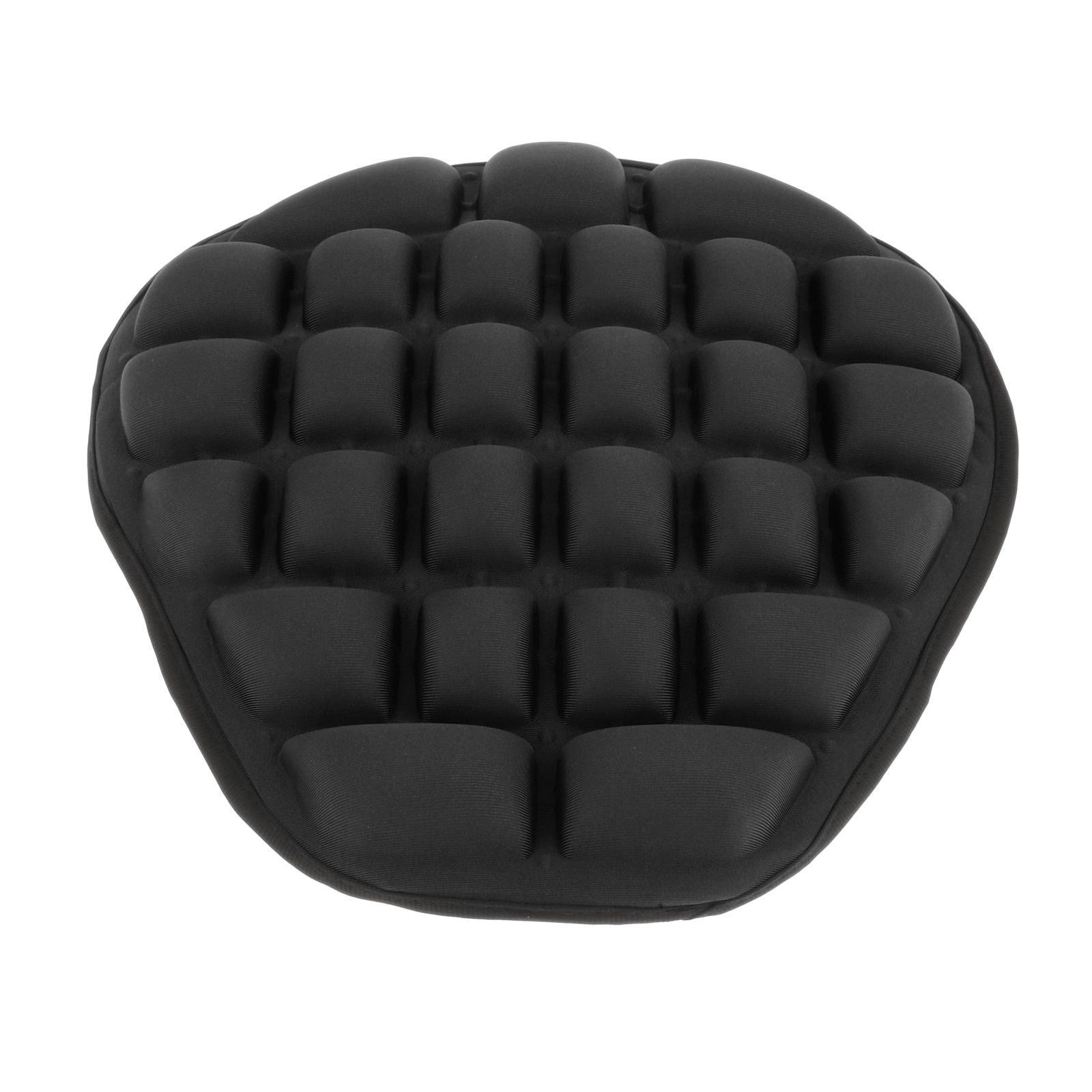 2X Sport Motorcycle Motorbike 3D Seat Cushion Pad Cover Universal Comfortable