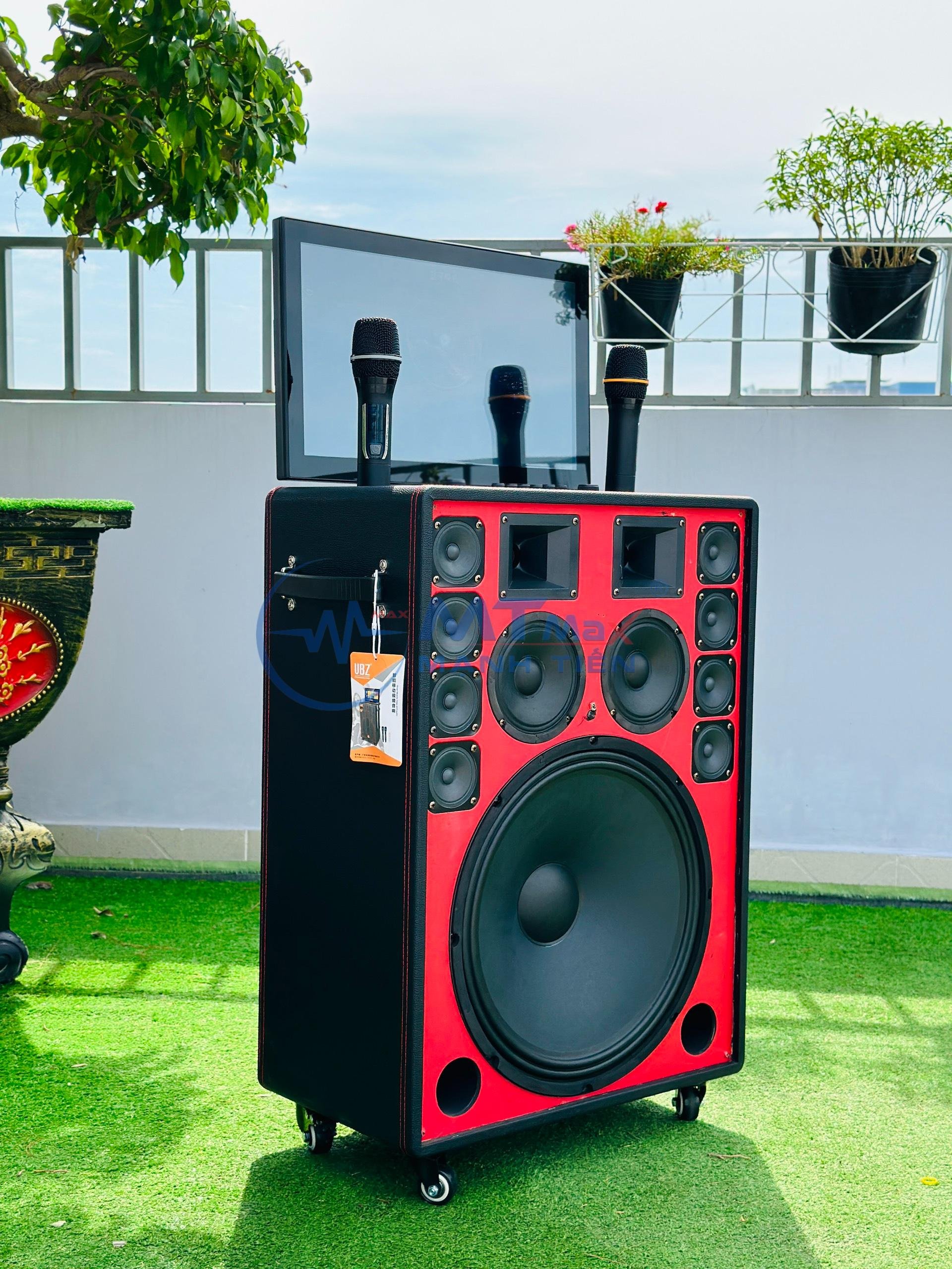 Loa Karaoke Màn Hình KT-1925 - Loa Bluetooth Kèm Micro Cao Cấp 2024, Màn Hình 21inch Sắc Nét, Bass Trầm 40cm Và 14 Loa Tích Hợp, Âm Thanh Siêu Hay, hàng chính hãng