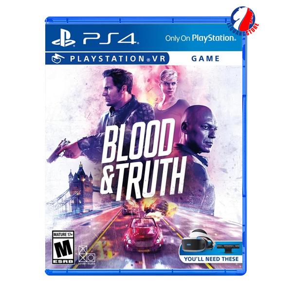 Blood and Truth - Đĩa Game PS4 - US - Hàng Chính Hãng