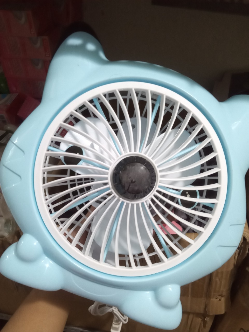 Quạt mini cắm điện hình thú loại lớn