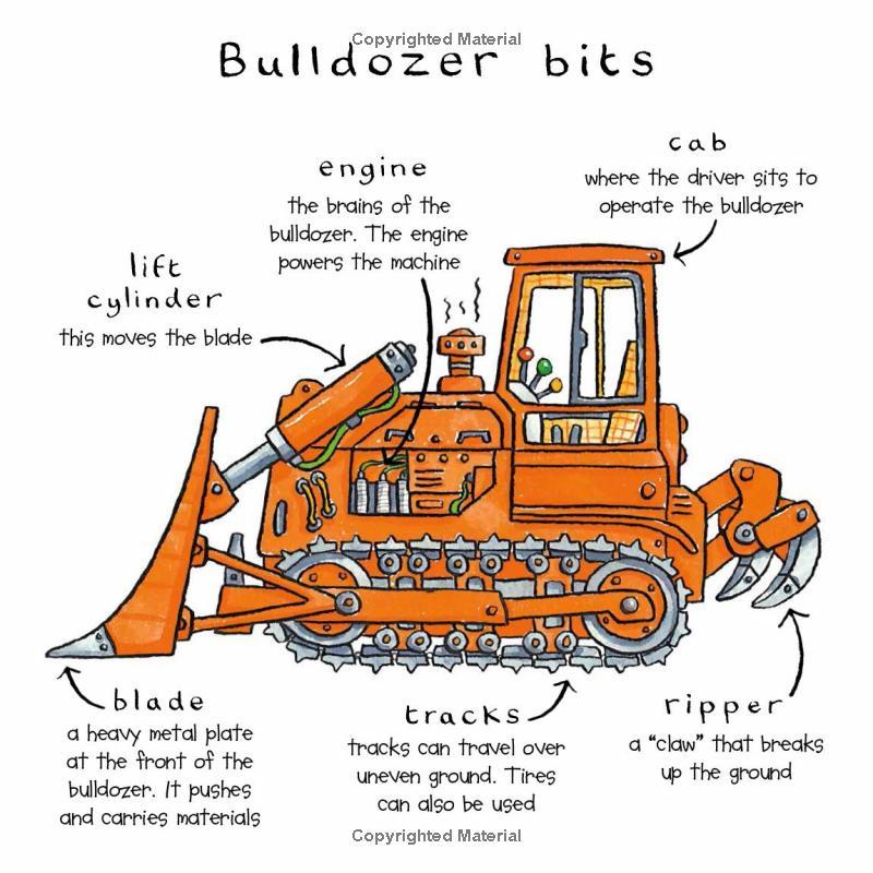 Sách ngoại văn: Amazing Machines - Busy Bulldozers