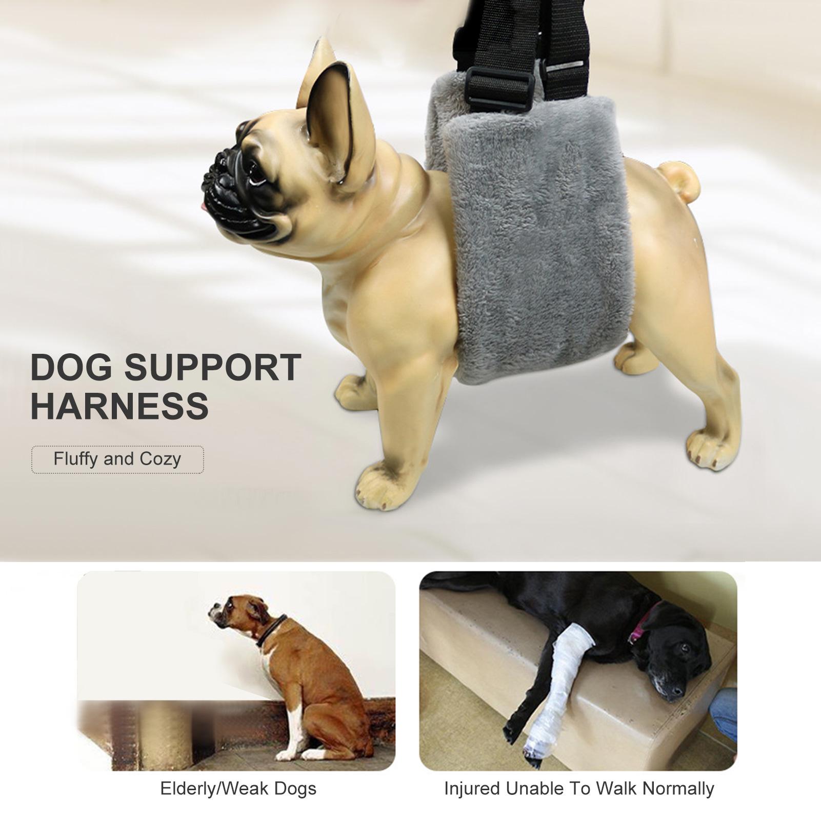 Dây đai địu chó bằng lông mềm mại, giúp vật nuôi thoải mái