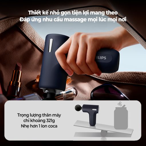 Máy Massage Cầm Tay Philips PPM7319 Hàng chính hãng