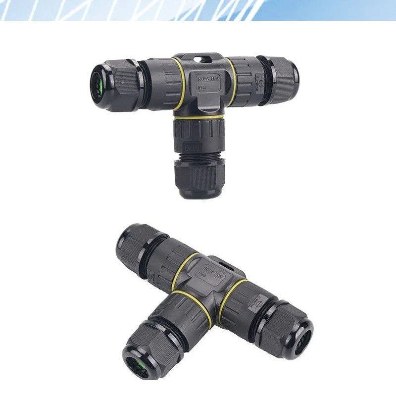 Đầu cút nối điện chống nước chữ T chuẩn IP68 E-Weichat EW-M20T. HÀNG CHÍNH HÃNG CÓ BAO HÀNH