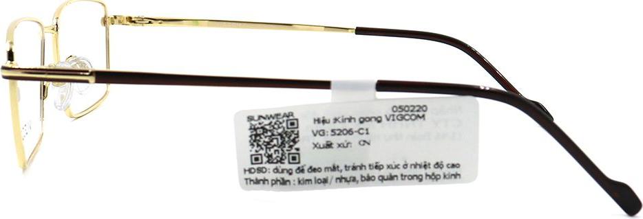 Gọng kính chính hãng Vigcom VG5206