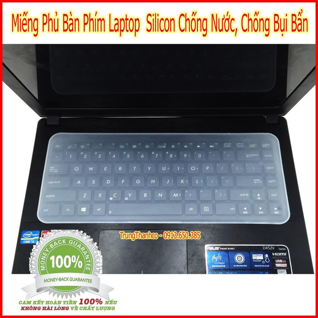 Miếng Phủ Bàn Phím Laptop  Silicon Chống Nước, Chống Bụi Bẩn