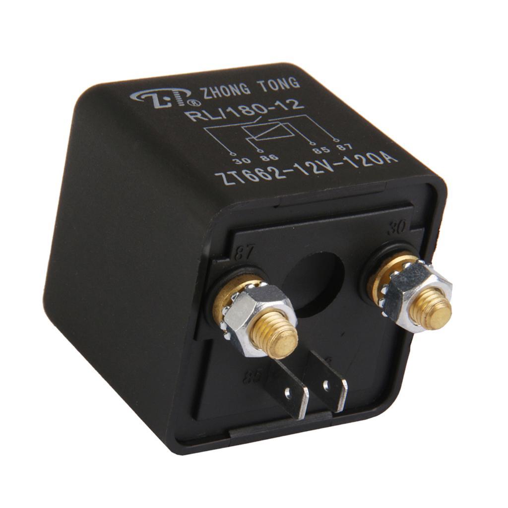 Car Truck Auto Automotive DC 12V 120A 120 AMP Relay Relays 4 Pin 4P