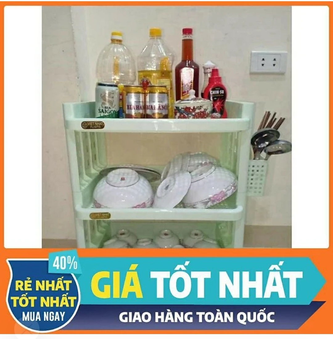 Kệ úp chén bát 3 tầng 5528-3