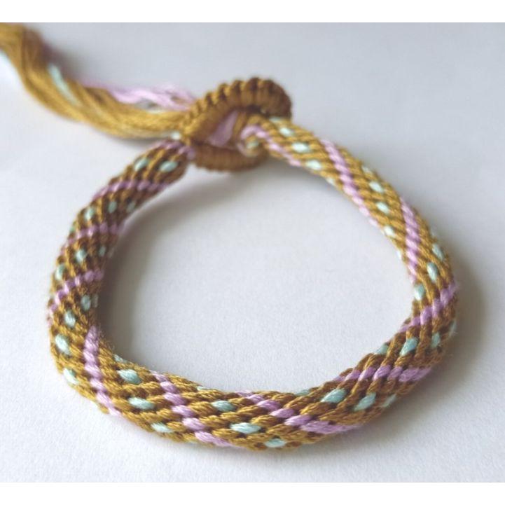 Vòng tay vòng chân may mắn - chấm - Wendy-Friendship bracelet -Vòng tay tình bạn-Vòng tay bạn bè handmade DIY