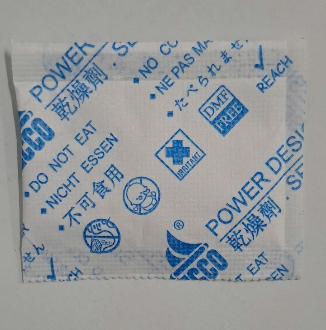 Gói hút ẩm Silica gel loại 20gr - Hàng chính hãng