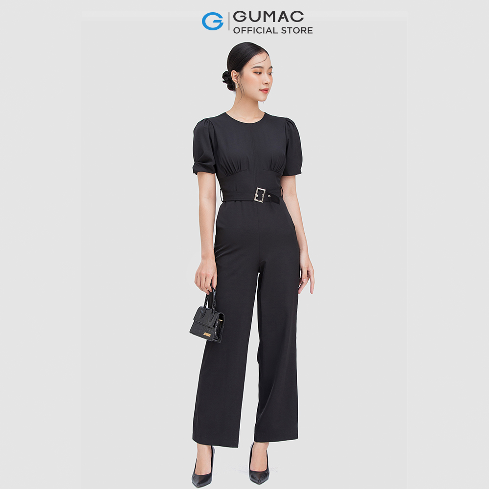 Jumpsuit phối phụ kiện DC05042 thời trang GUMAC