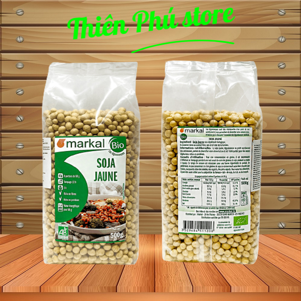 Đậu Nành Hữu Cơ Markal 500g