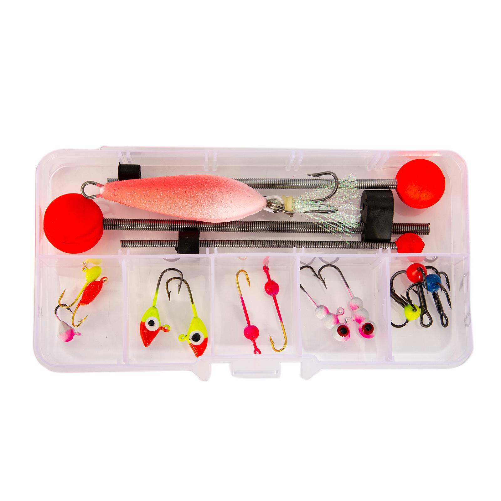 Ice Fishing Rod Set Portable Winter Fishing Hook Ice Fishing Rod Top Tip