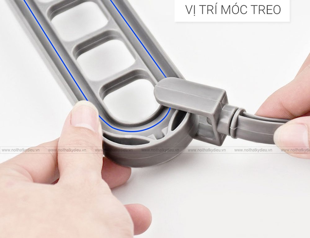 MÓC TREO QUẦN ÁO THÔNG MINH 9 LỖ