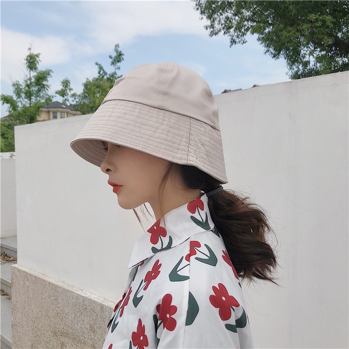 Nón tai bèo vành cụp nữ phong cách Hàn Quốc dễ thương