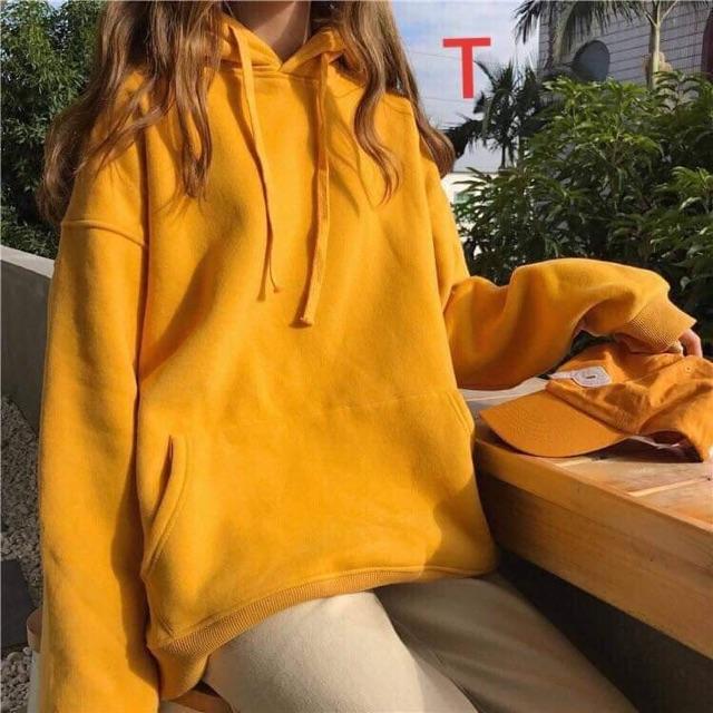 Áo hoodie trơn cá tính DTR0919