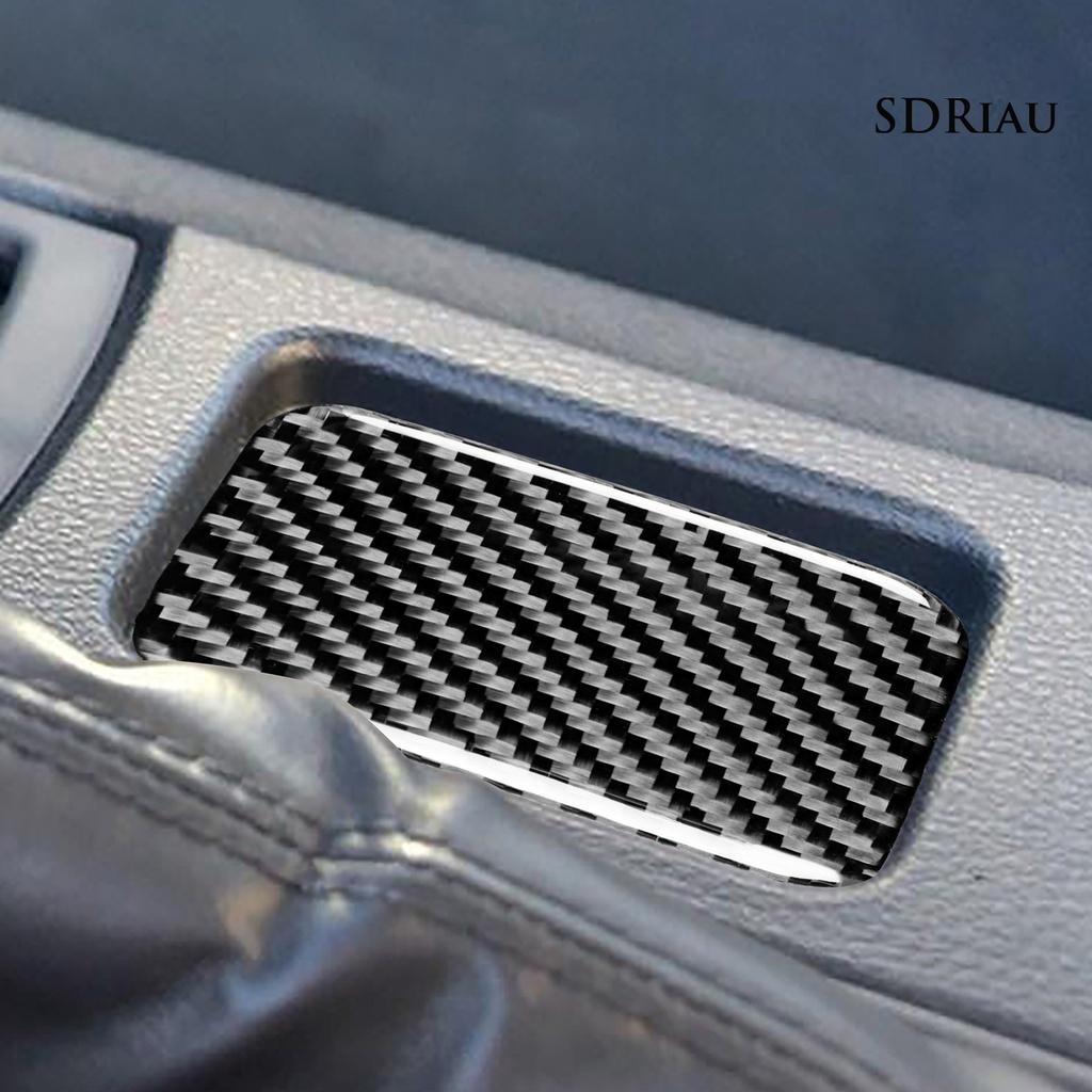 Miếng Dán Sợi Carbon Bảo Vệ Nút Điều Khiển Giữ Ấm Cho Subaru Brz 17-19