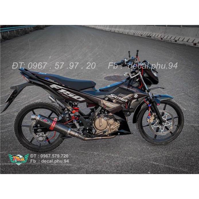 Tem Satria Rời Xám Đen mới