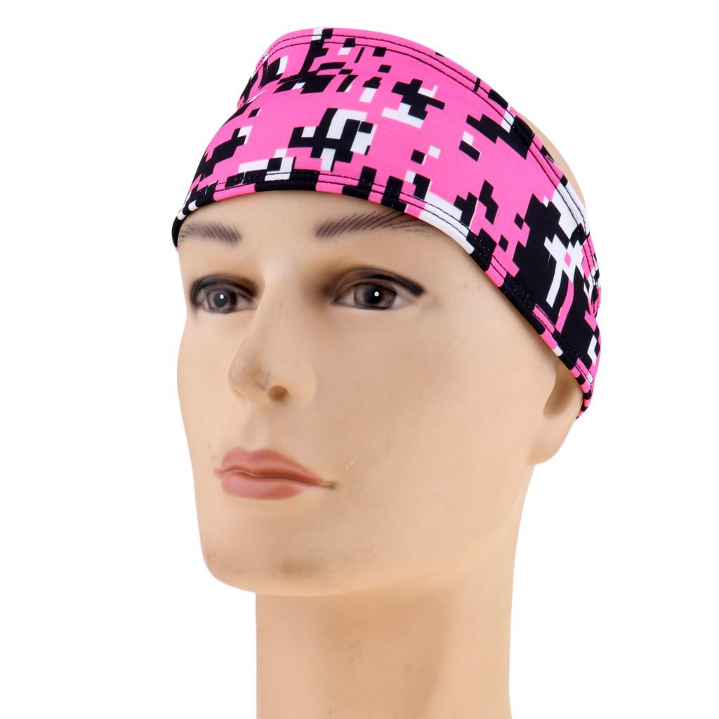 2-3 of pack Men Women Gym Sweatband Headband Stretch