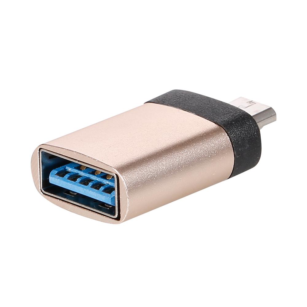 Micro OTG Adapter High Speed 3.0 Transmission Adapter Aluminium Alloy Shell Adapter Plug and Play for Keyboard Mouse