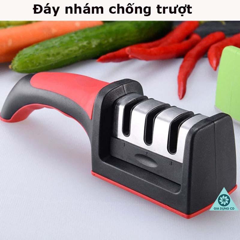 Dụng Cụ Mài Dao Kéo 3 Cấp Độ Cầm Tay, Mài Dao Nhanh Tiện Lợi ( MÀI DAO CẦM TAY )