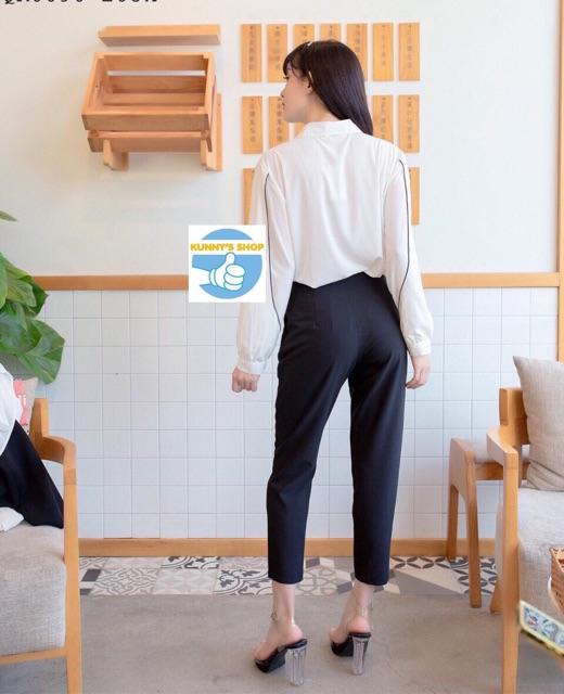 Áo sơ mi tay viền