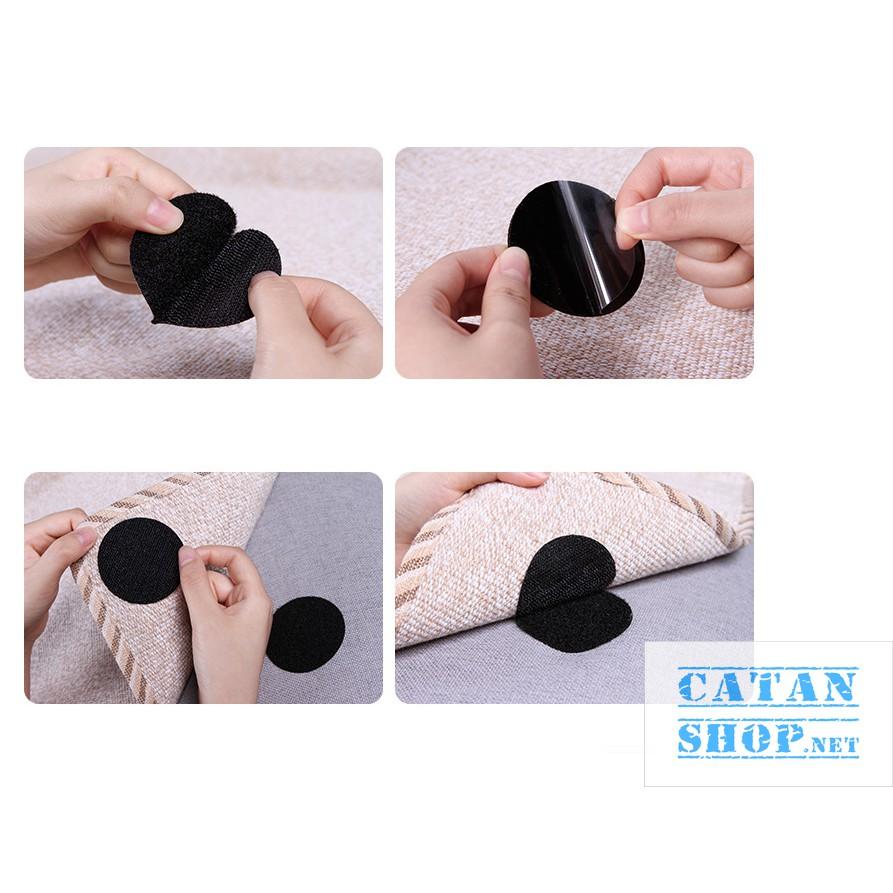 Set 5 Miếng Dán đa năng Cố Định Sofa, Thảm Lót Sàn Chống Trượt, Đồ Vật, Tem Dán Đa Năng GD331-Dancodinh