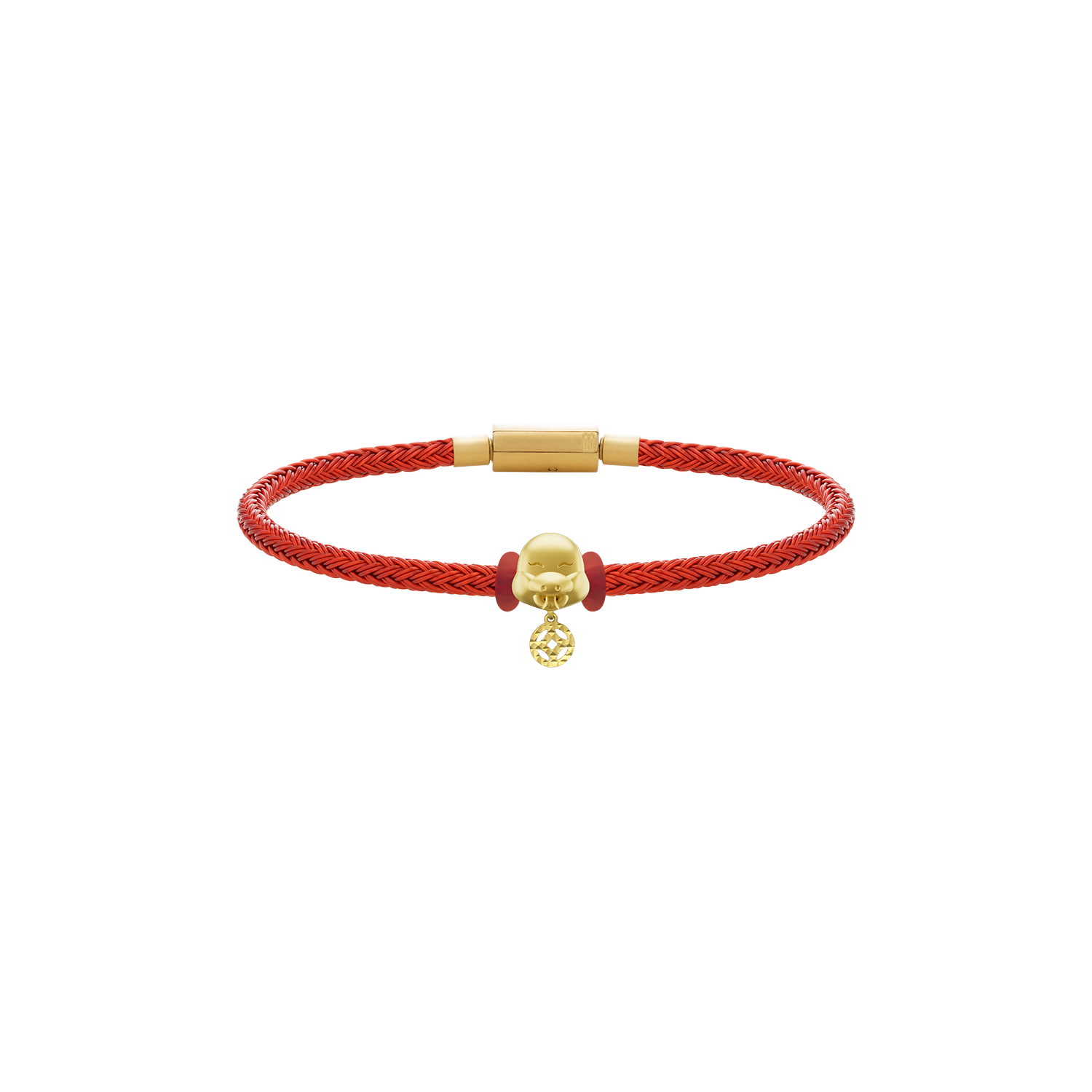 Charm Kim Tỵ Vàng 14k LLF225 Huy Thanh Jewelry