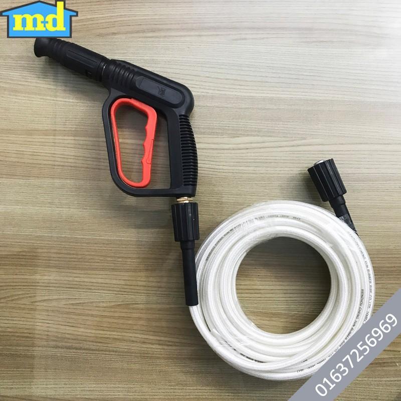 Dây xịt rửa xe áp lực 15m / combo dây và sún