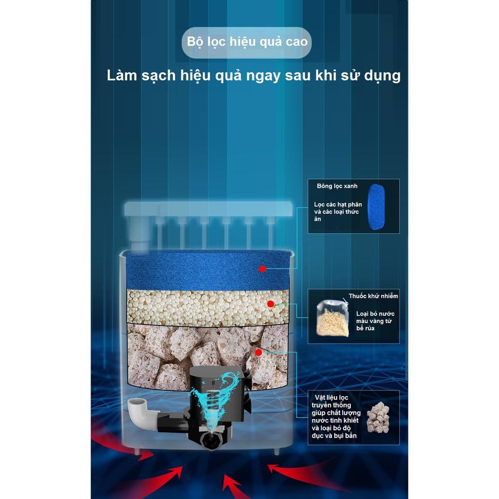 Thiết bị lọc bể rùa mạnh mẽ