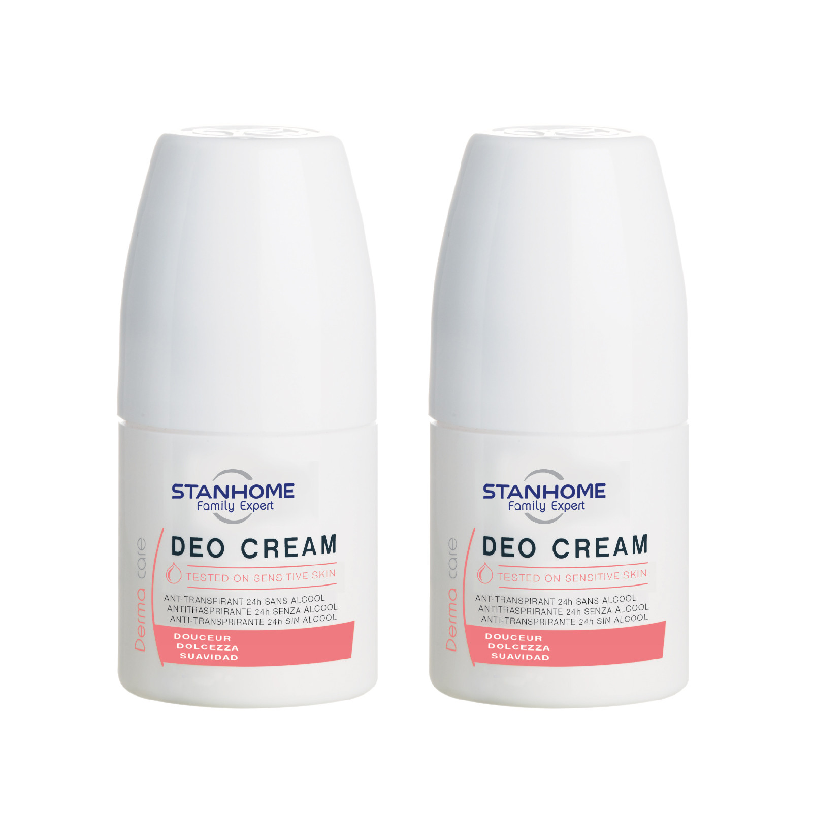 Combo 2 lăn khử mùi không cồn Deo Cream 50ml/lọ