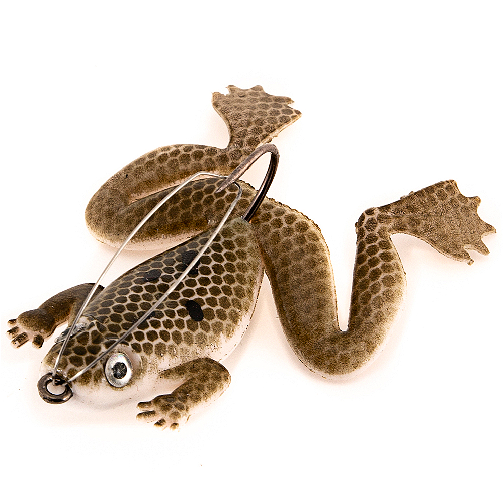 Mồi Câu Cá Nhân Tạo Hình Ếch Có Móc Câu 6cm/5.5g