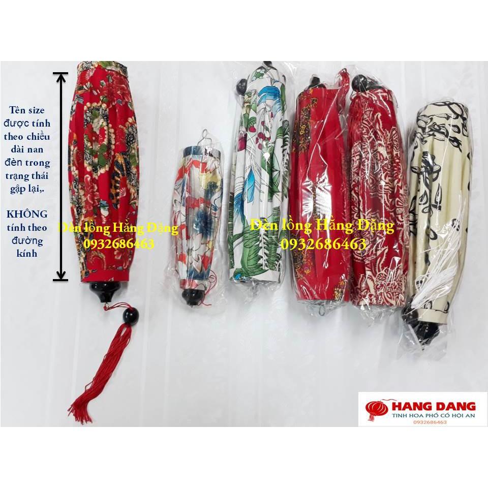 Đèn lồng Hội an DÁNG TỎI hoa vănGIÁ XƯỞNG size30cm,35cm,45cm họa tiết hoa văn chống nước tốt, giá rẻ