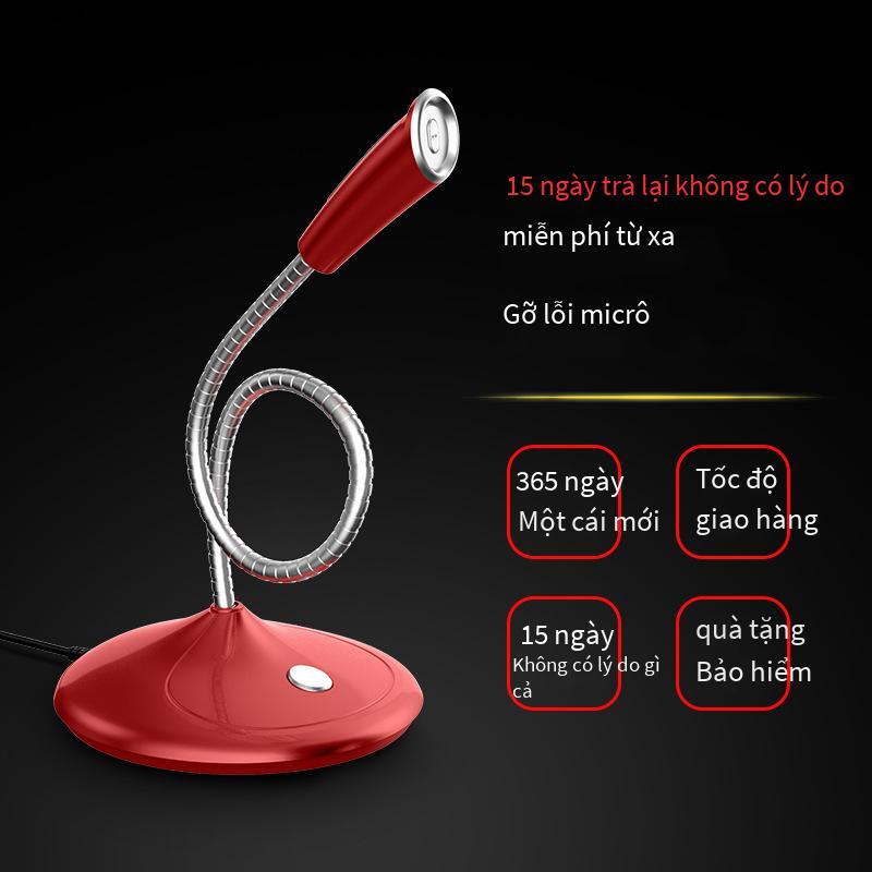 Đảm bảo chất lượng microphone máy tính máy tính để bàn microphone trò chơi bằng giọng nói máy tính xách tay phổ giảm tiếng ồn ăn gà neo sống ca sĩ nhà câu lạc bộ