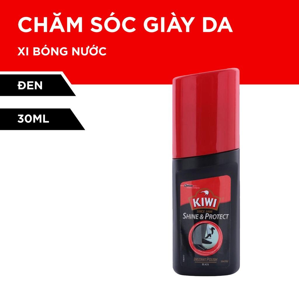 SHIP NHANH Kiwi Xi nước đánh giầy Màu Đen 30ml