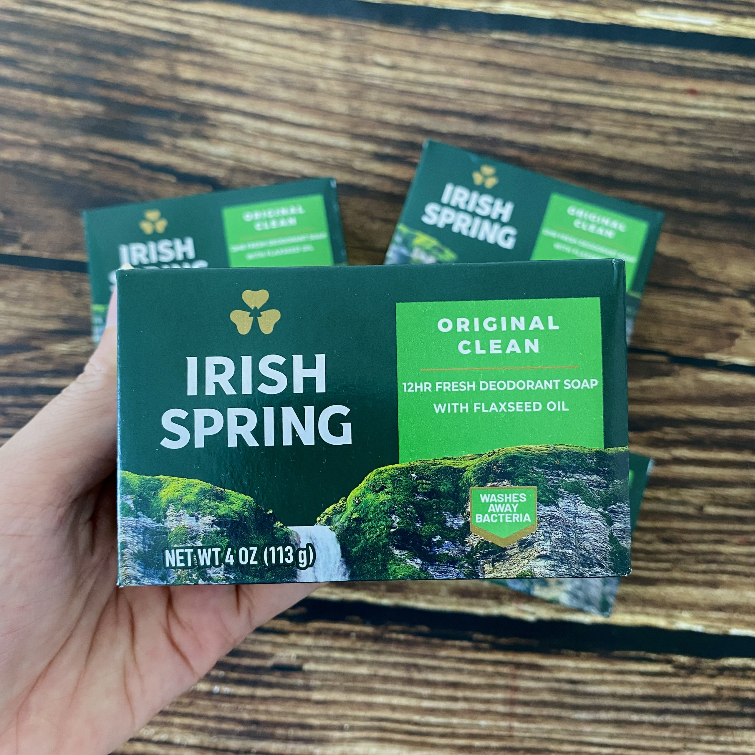 10 Bánh Xà bông cục Irish Spring Original Clean 113gx10 Nhập Mỹ