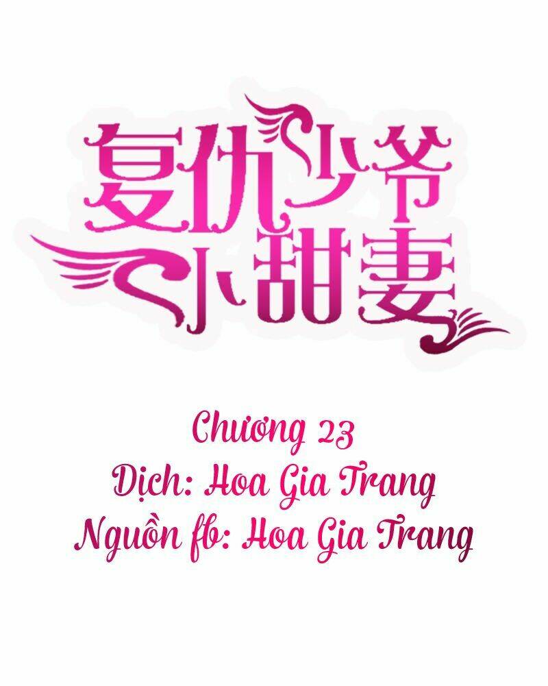 phục thù thiếu gia tiểu điềm thê chapter 23 1