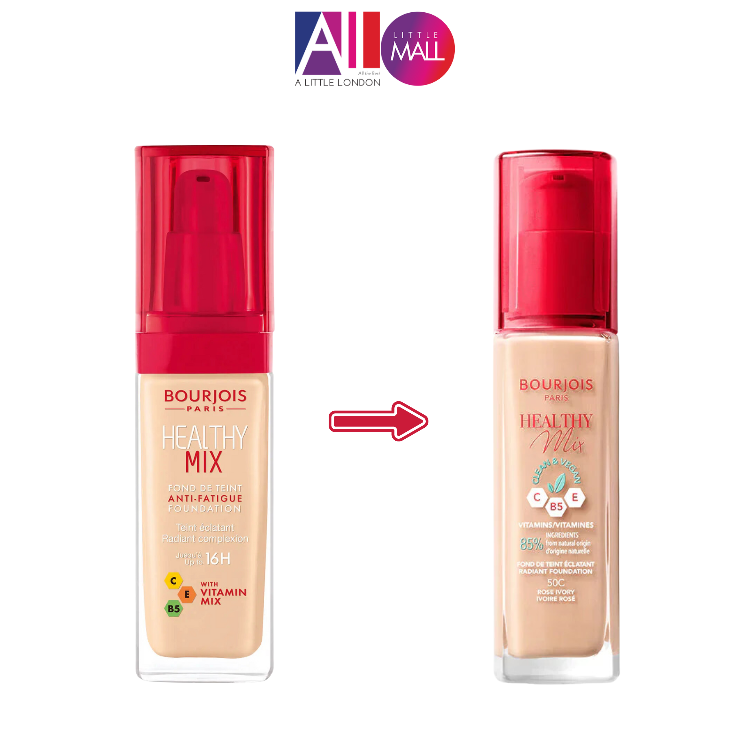 Kem nền Bourjois Healthy Mix Foundation