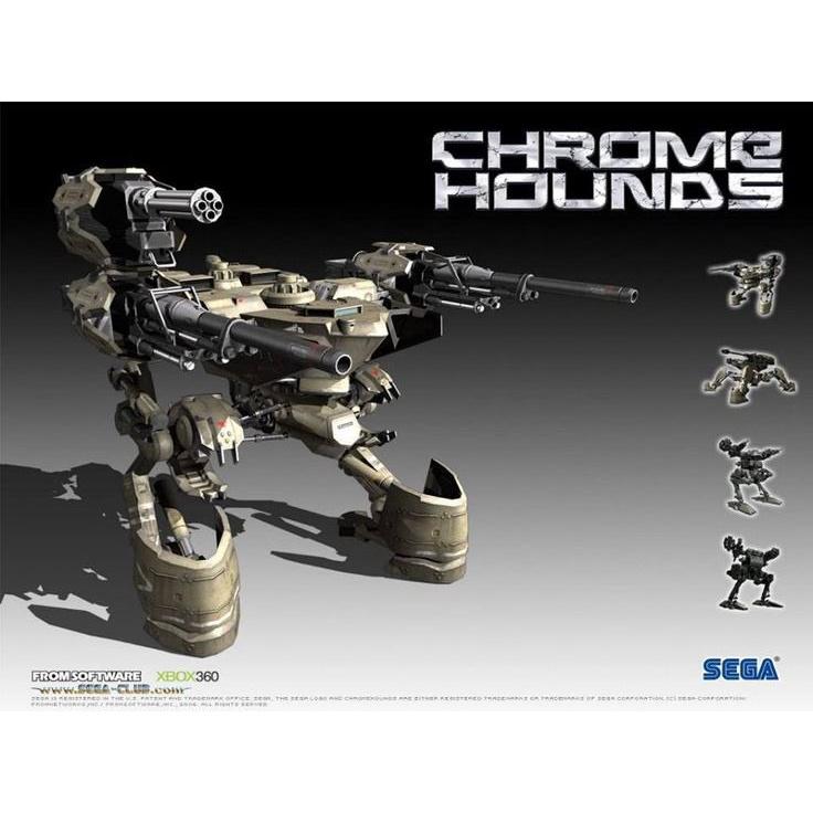 Mô hình giấy lắp ráp 3D Chrome Hounds