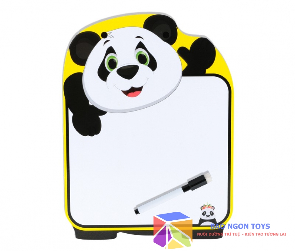 BẢNG VIẾT LÔNG XÓA ĐƯỢC CHO BÉ CHỦ ĐỀ ĐỘNG VẬT NGỘ NGHĨNH - BAO NGON TOYS - BC09