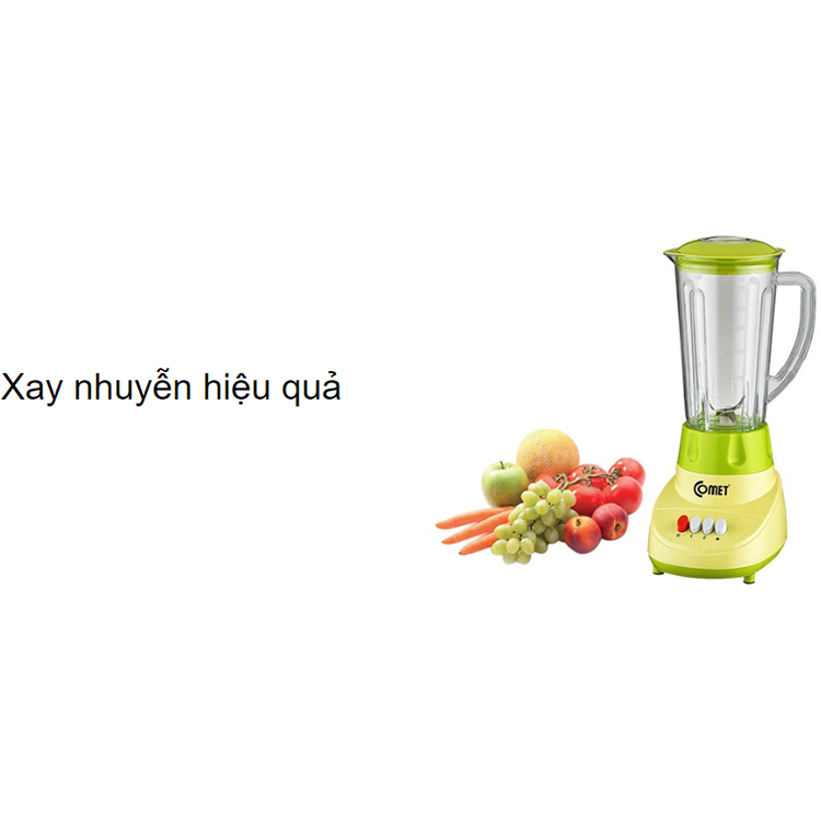 Máy Xay Sinh Tố Thủy Tinh COMET CM9986 - Hàng chính hãng