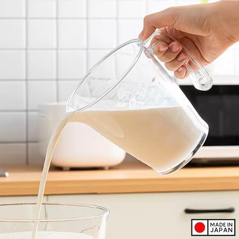 Ca đong đa năng có vạch chia dung tích 1000ml - Nội địa Nhật Bản