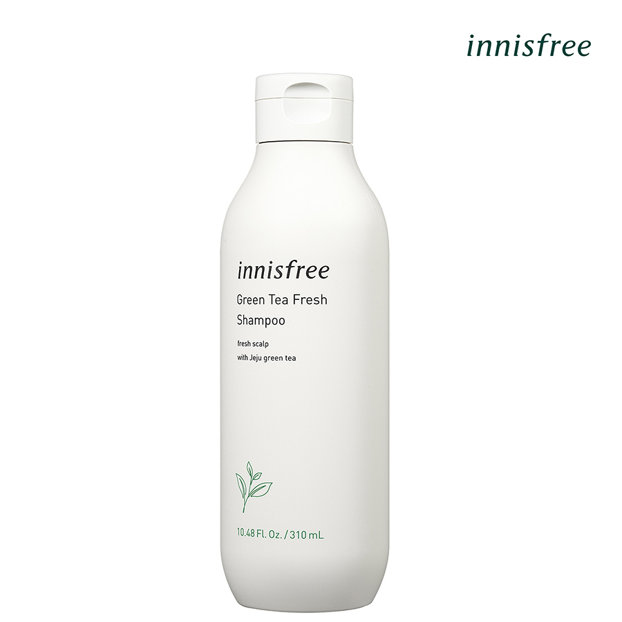 Dầu gội trà xanh Innisfree Green Tea Fresh Shampoo hạn chế bết tóc 310ml