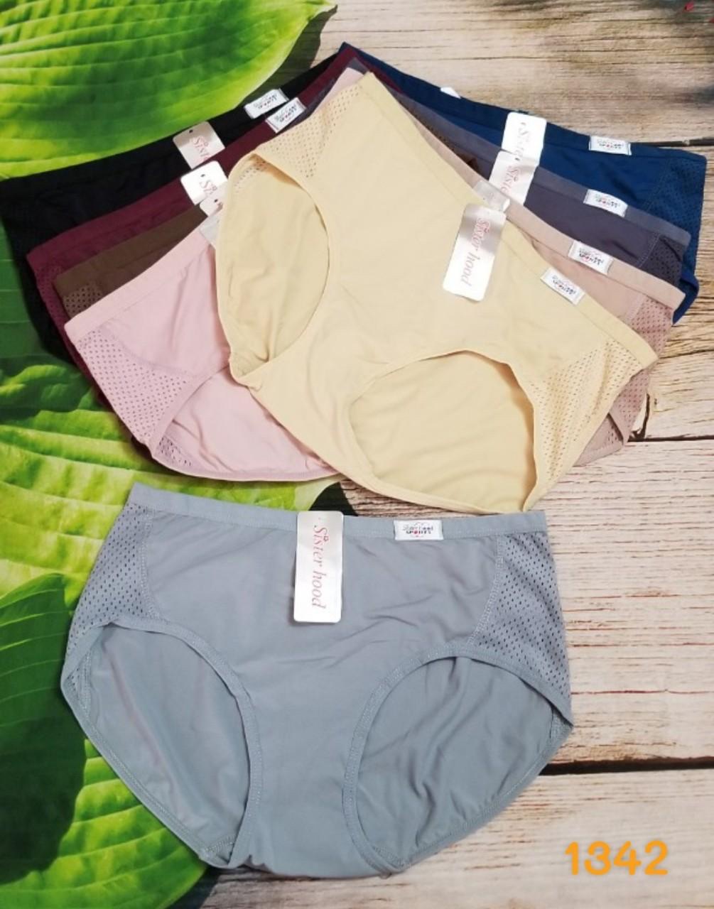 Combo 5 quần lót nữ thun lạnh phối lưới thoáng khí Sister Hood 1342 – Siêu mát, ôm dáng, không hằn viền