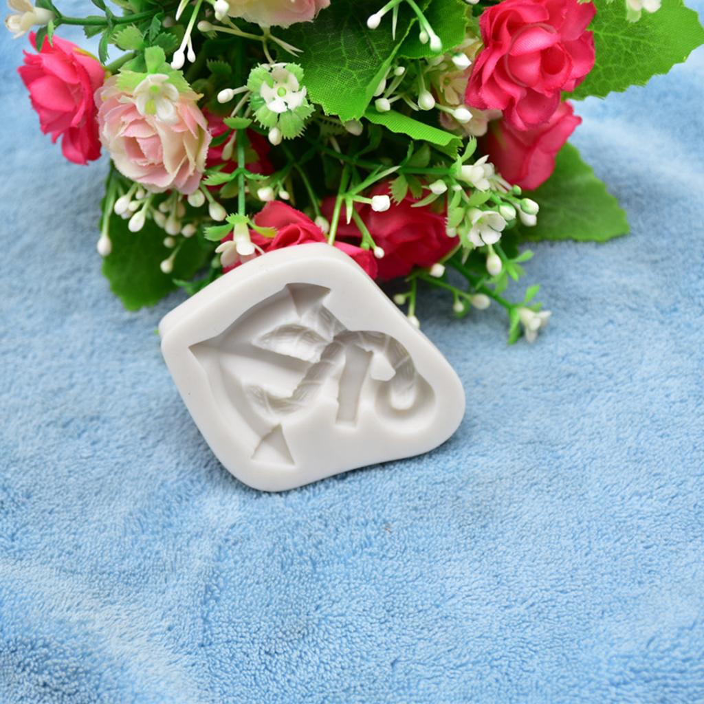 Anchor Silicone Mould DIY Bake Mold Boat Cake Chocolate Baking Sugarcraft