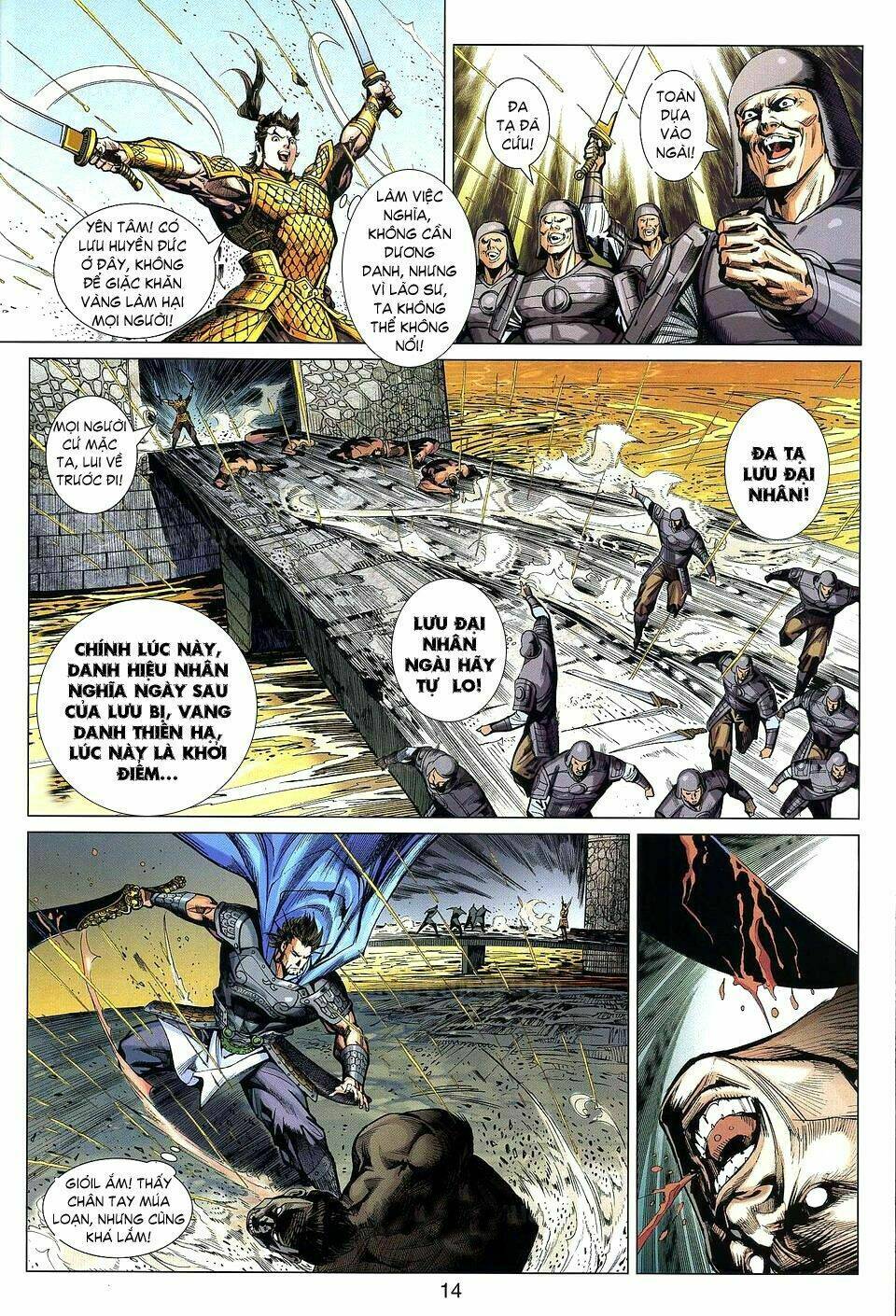 thiên tử truyền kỳ 7 - tam quốc kiêu hoàng chapter 8 14