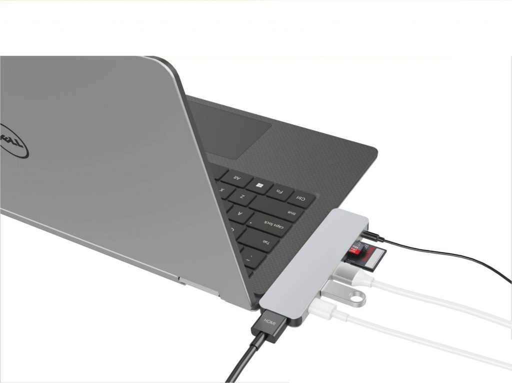 Cổng Chuyển HyperDrive SOLO 7-in-1 USB-C Hub for MacBook, PC &amp; Devices - Hàng Chính Hãng