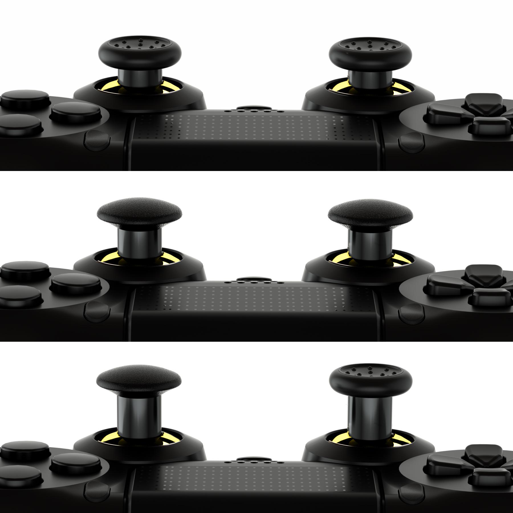 Thumbstick có thể hoán đổi cho nhau với 3 cần điều khiển có thể điều chỉnh cho bộ điều khiển PS5, cho PS4 Tất cả các bộ điều khiển mô hình