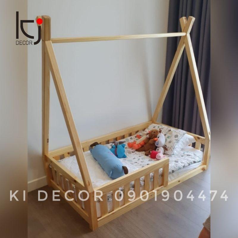 - GIƯỜNG ĐƠN CHO BÉ CAO CẤP KI DECOR XINH XẮN