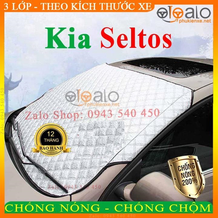 Bạt phủ dành cho ô tô kia seltos Cao Cấp 3 Lớp Chống Nắng Nóng Chống Nước Chống xước